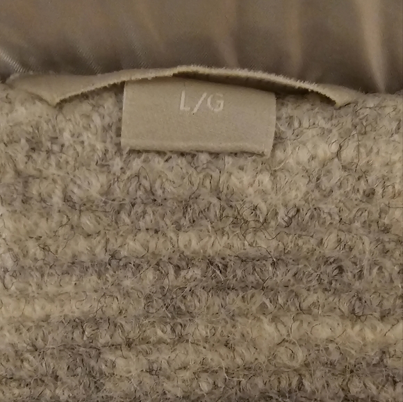 Soia & Kyo Winter Coat grey/beige Fur Large - Picture 6 of 12